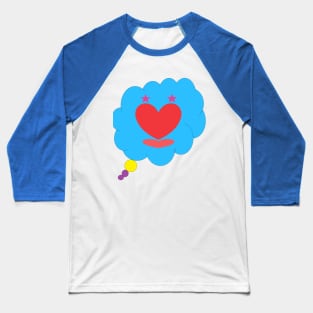 Face - Cloud callout Baseball T-Shirt